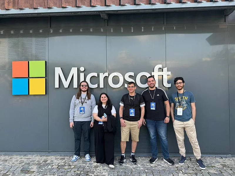 Our team @ Global Azure 2024 in Lisbon