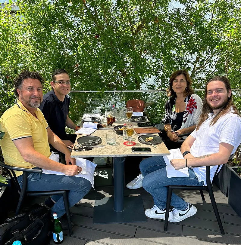 Team lunch @ Santarém